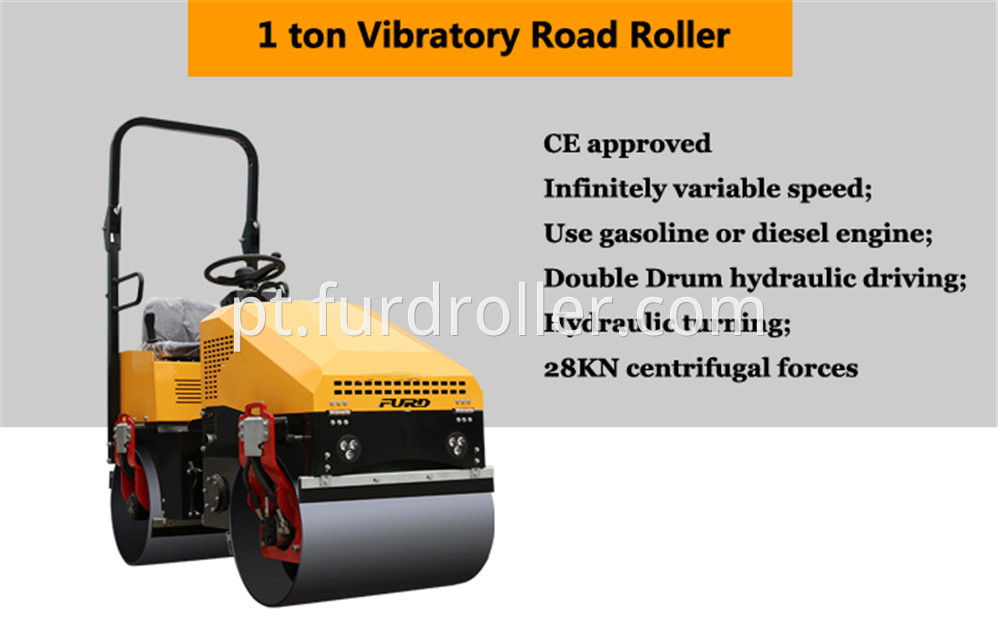 Double Drums Roller Compactor